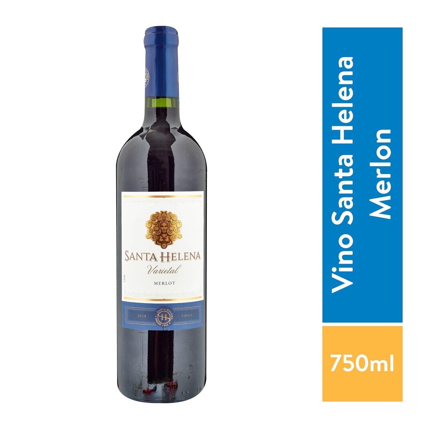 VINO SANTA HELENA MERLOT X 750 ML