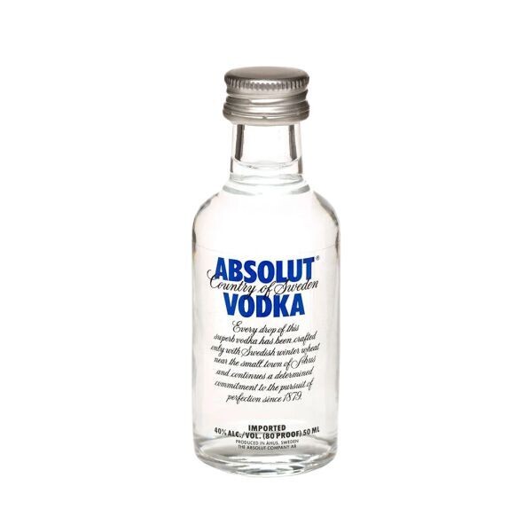 VODKA ABSOLUT X 50 ML