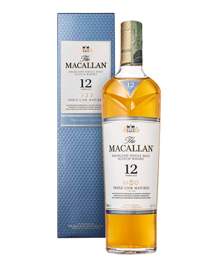 WHISKY MACALLAN 12 AÑOS TRIPLE CASK X 700ML