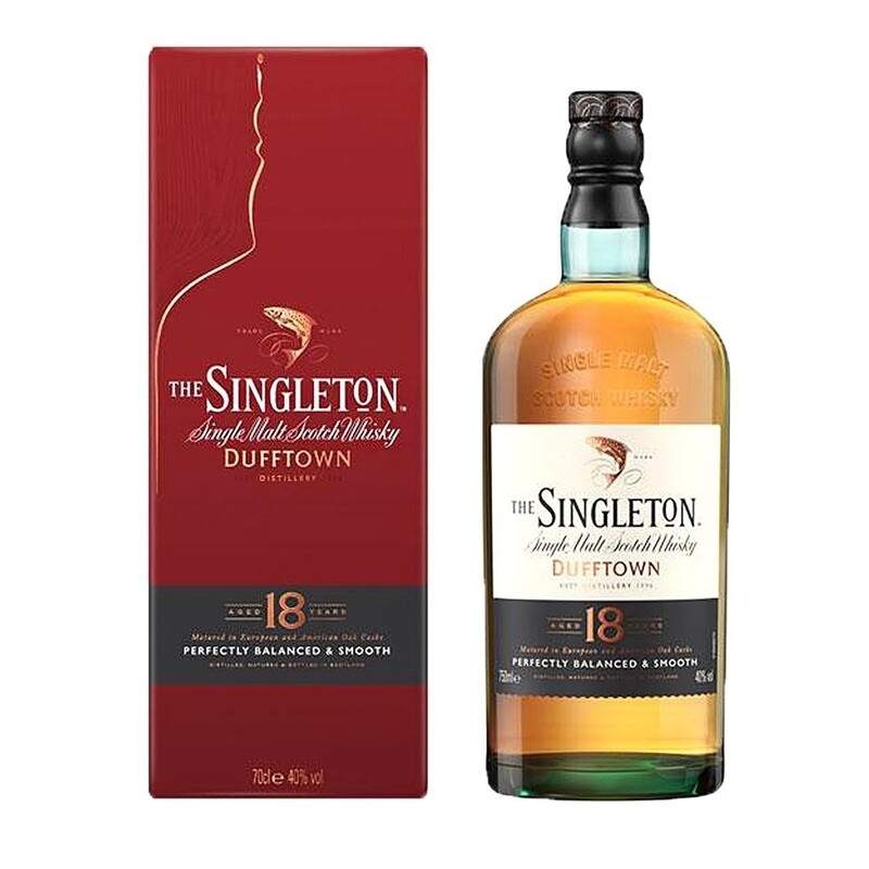 WHISKY MALTA SINGLETON DUFFTOWN 18 AÑOS 700 ML