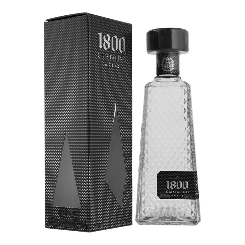 TEQUILA 1800 CRISTALINO AÑEJO X 700 ML