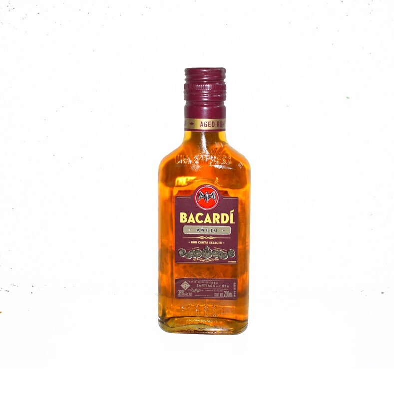 RON BACARDI AÑEJO X 200 ML