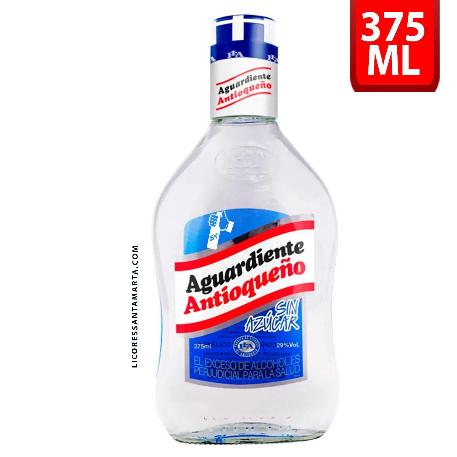 AGUARDIENTE ANTIOQUEÑO S.A X 375 ML