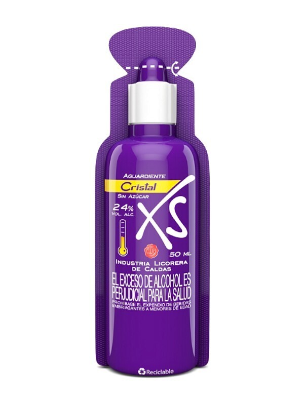 AGUARDIENTE CRISTAL XS X 50 ML