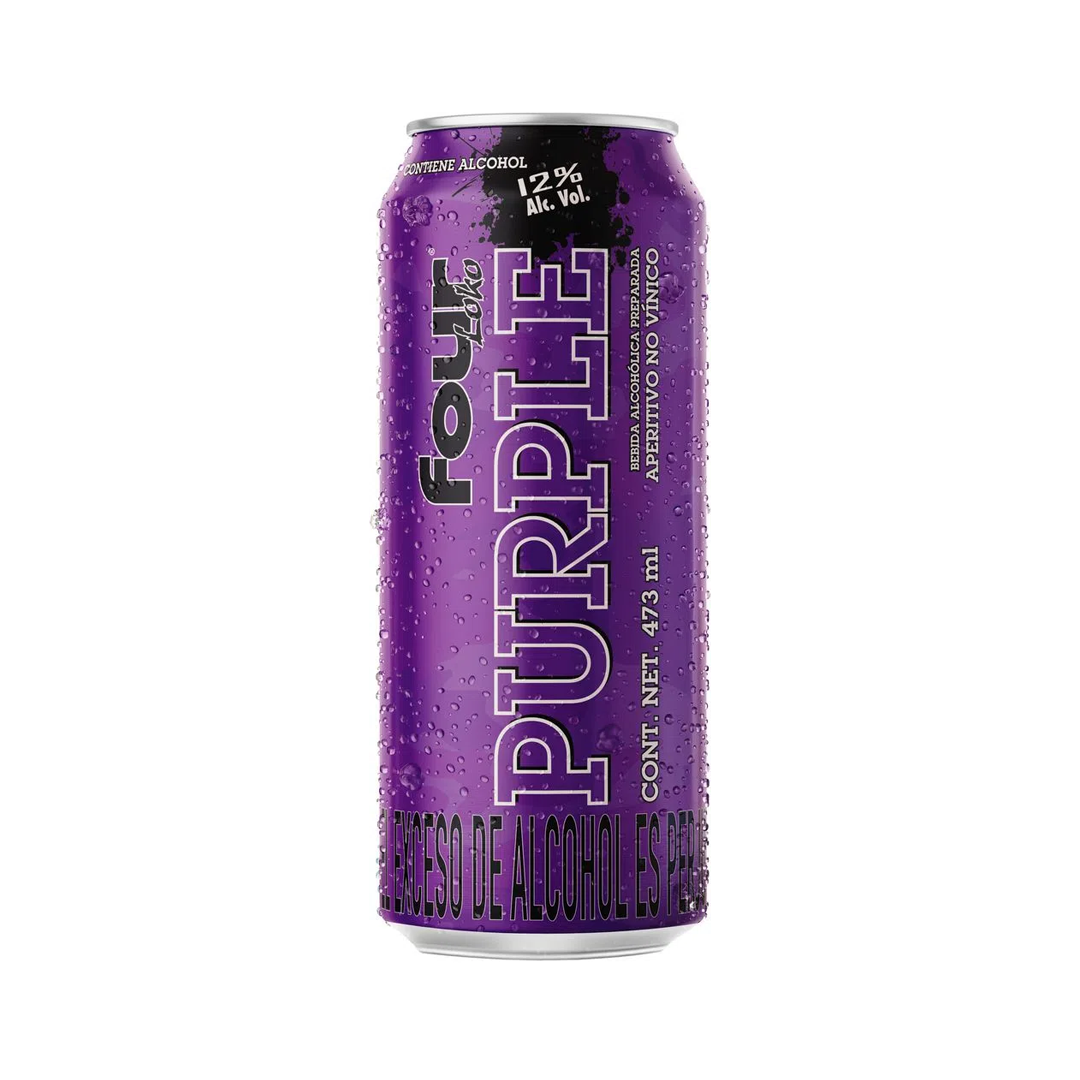 COCTEL FOURLOKO PURPLE X 473 ML