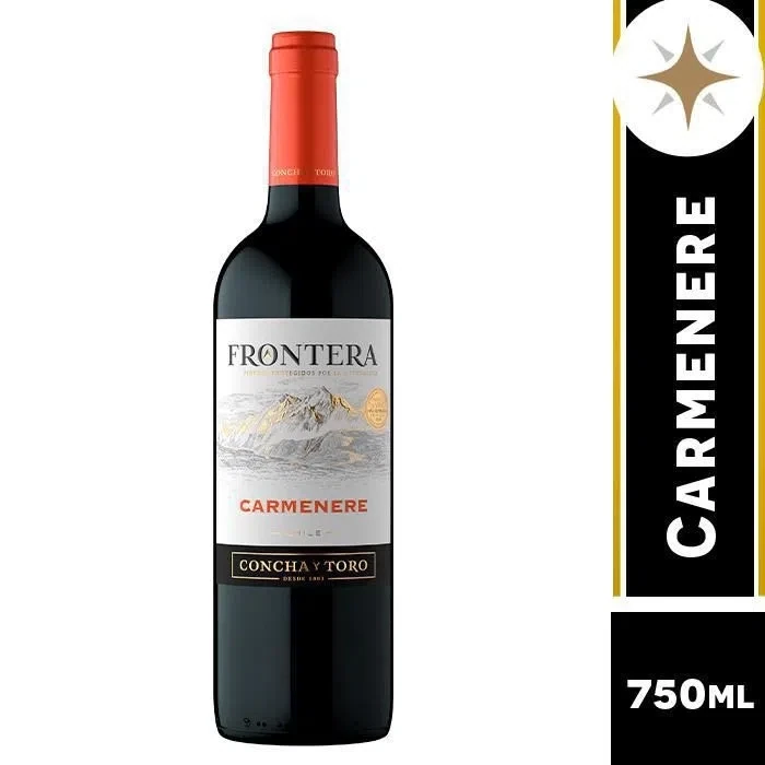 VINO FRONTERA CARMENERE X 750 ML