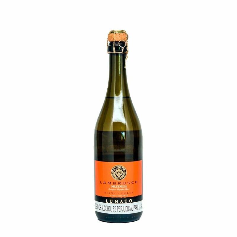 VINO LAMBRUSCO BLANCO LUNATO X 750 ML