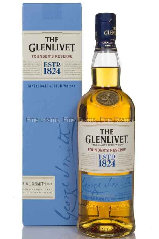WHISKY GLENLIVET FOUNDER X 750ML