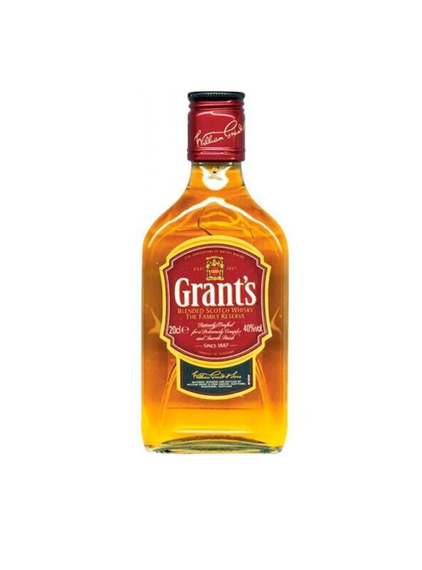 WHISKY GRANT&#39;S X 200 ML