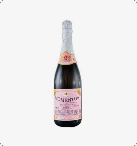 ESPUMOSO DE FRESA MOMENTOS X 750 ML