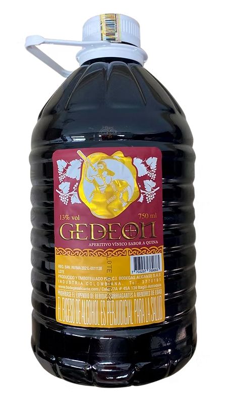 VINO GEDEON SABOR QUINADO X 3000 ML