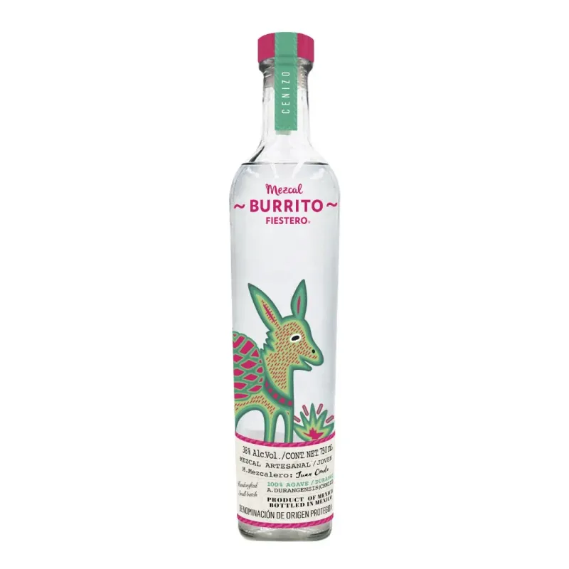 MEZCAL BURRITO CENIZO X 750