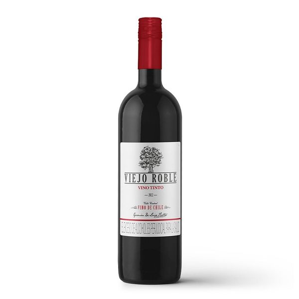 VINO VIEJO ROBLE TINTO X 750ML
