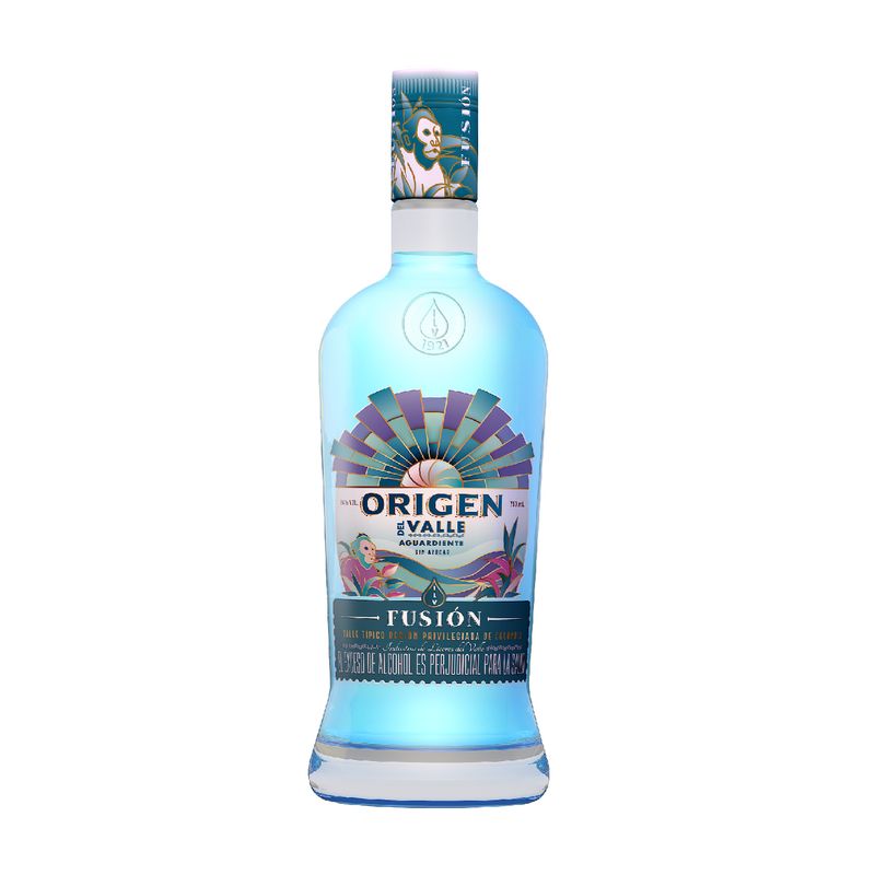 AGUARDIENTE ORIGEN FUSION 24° X 750 ML