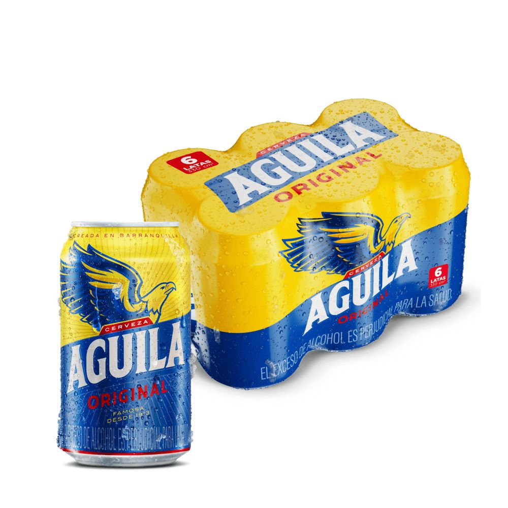 CERVEZA AGUILA ORIGINAL X 330 CC