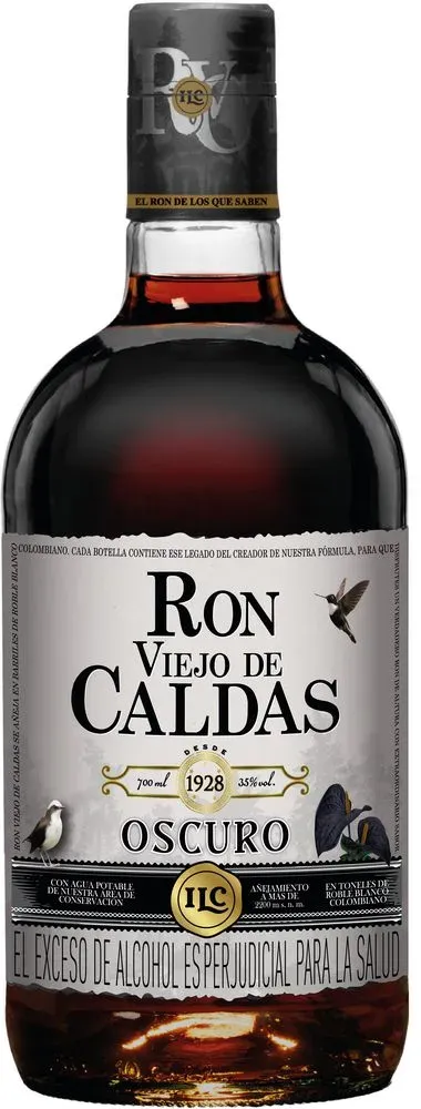RON VIEJO DE CALDAS OSCURO X 700 ML