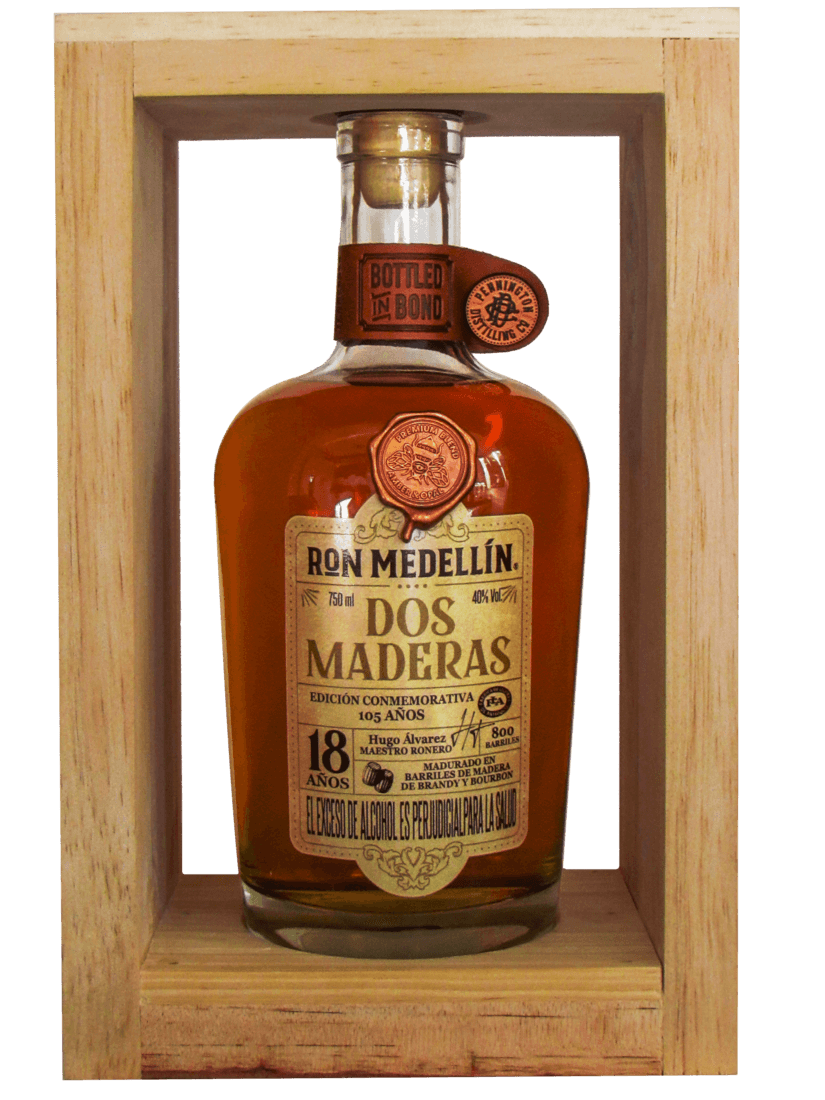 RON MEDELLIN DOS MADERAS X 750