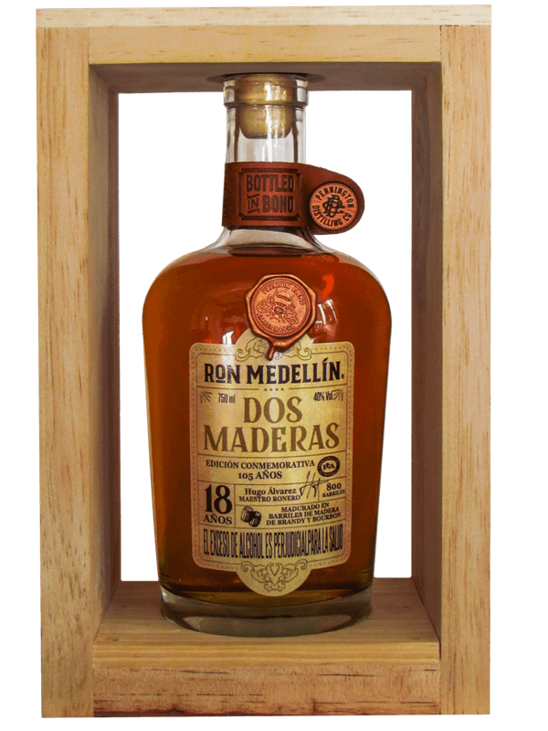 RON MEDELLIN DOS MADERAS X 750