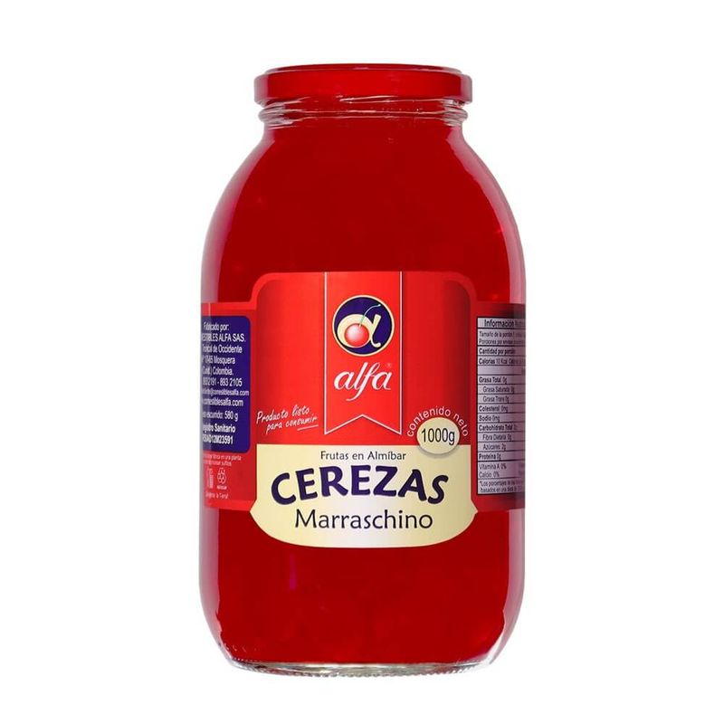 CEREZAS MARRASCHINO X 1000GR
