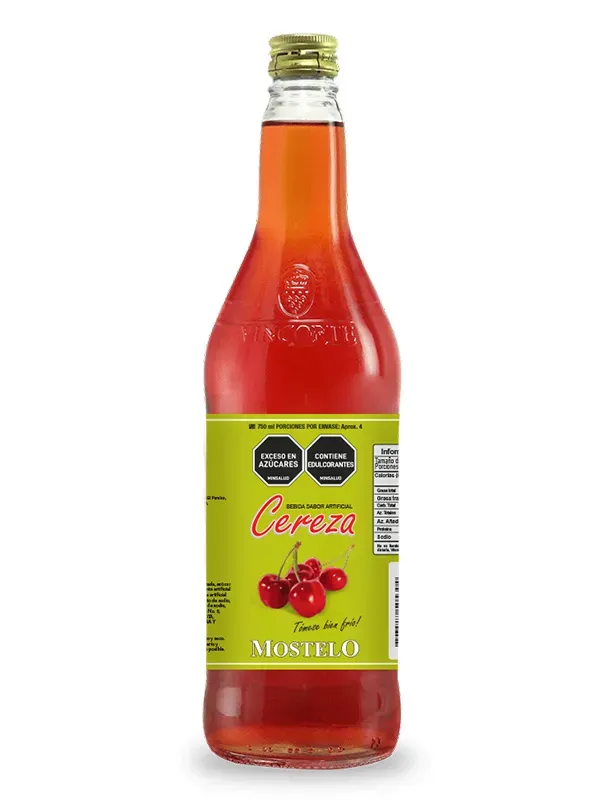 VINO MOSTELO CEREZA X 750ML