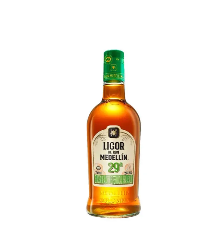 LICOR DE RON MEDELLIN X 750 ML