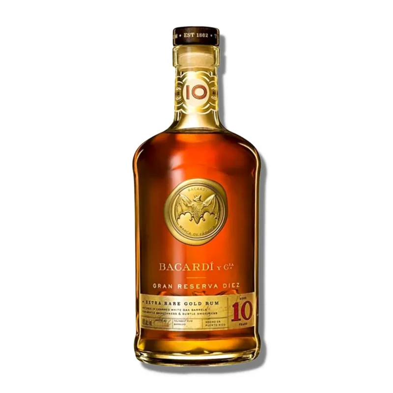 RON BACARDI 10 AÑOS X 750 ML