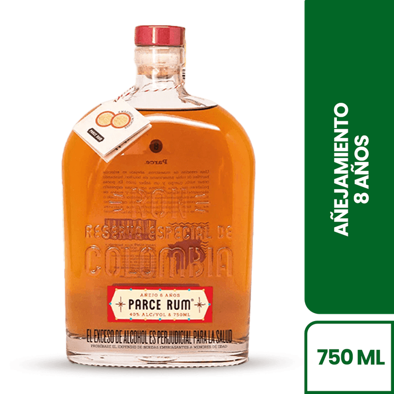 RON PARCE 8 AÑOS X 750