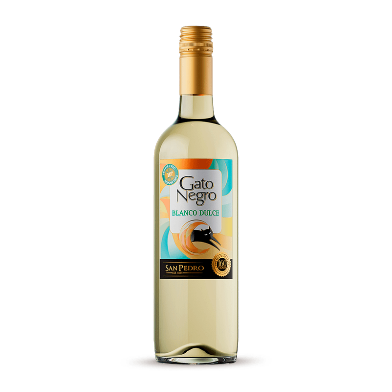 VINO GATO NEGRO BLANCO DULCE X 750 ML