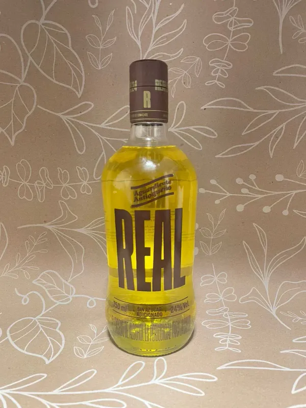 AGUARDIENTE AMARILLO REAL 24° X 750ML