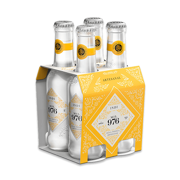 AGUA TONICA 1976 INDI X 207 ML X 4 UNIDADES