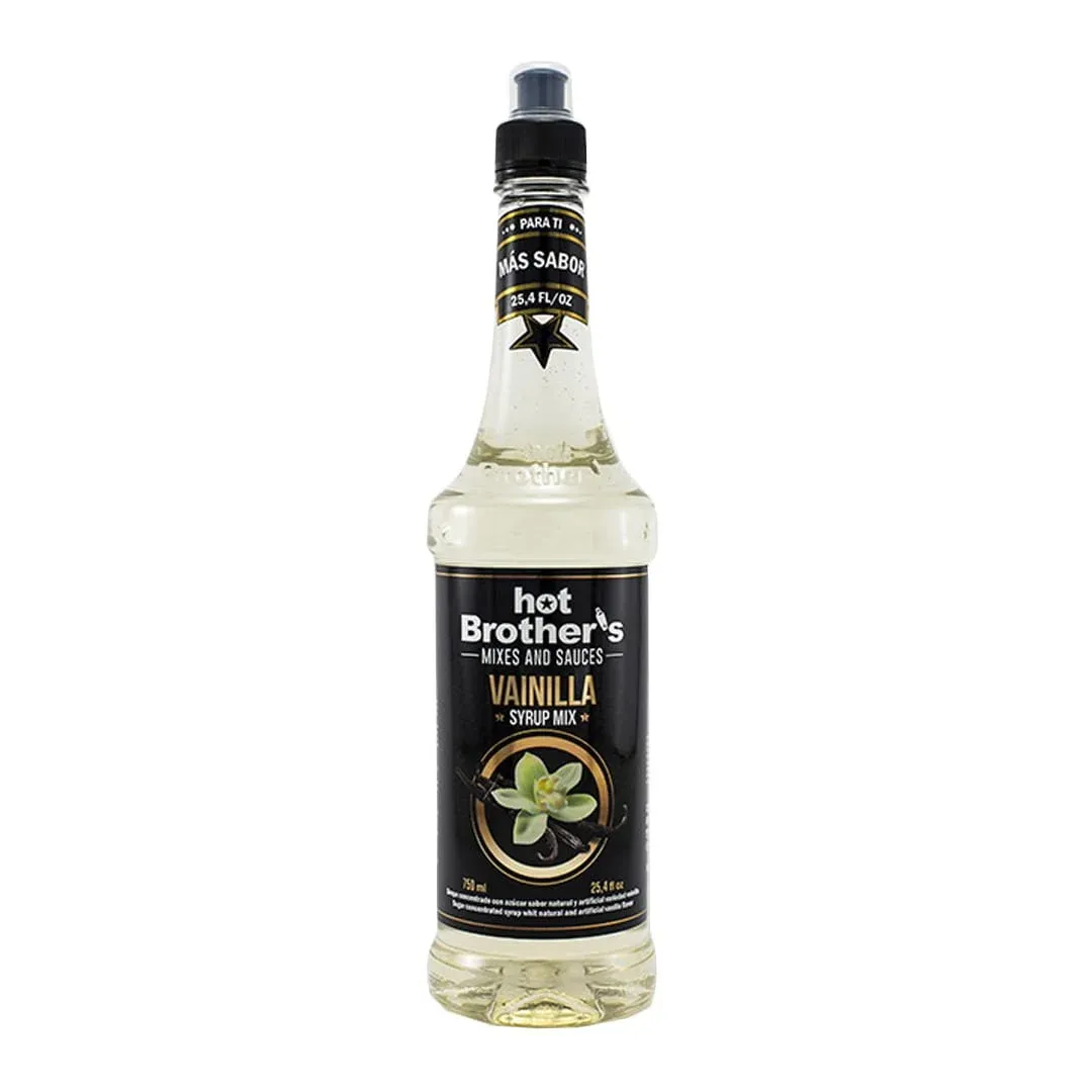 HOT BROTHERS SIROPE VAINILLA x 800ML