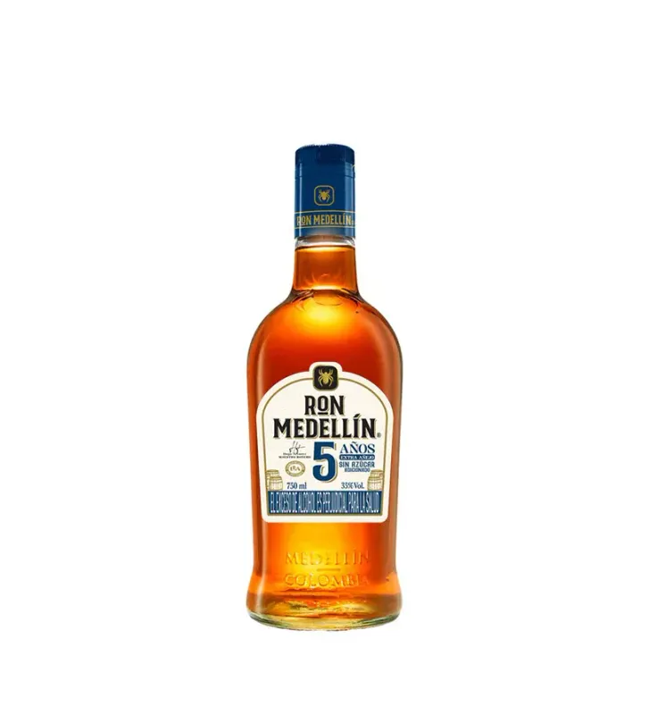 RON MEDELLIN 5 AÑOS X 750