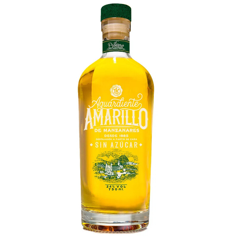 AGUARDIENTE  AMARILLO MANZANARES X 750