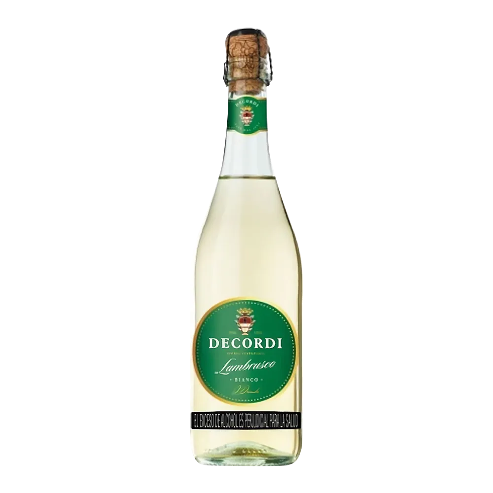 LAMBRUSCO DECORDI BLANCO X 750 ML