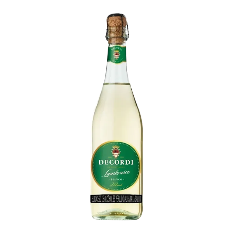 LAMBRUSCO DECORDI BLANCO X 750 ML