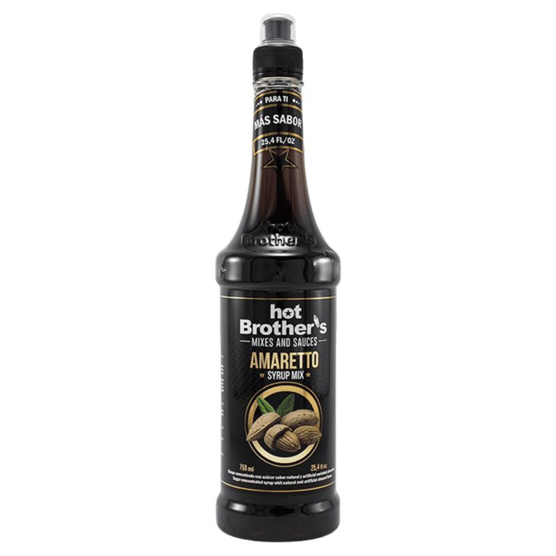 HOT BROTHERS SIROPE AMARETO X 800 ML