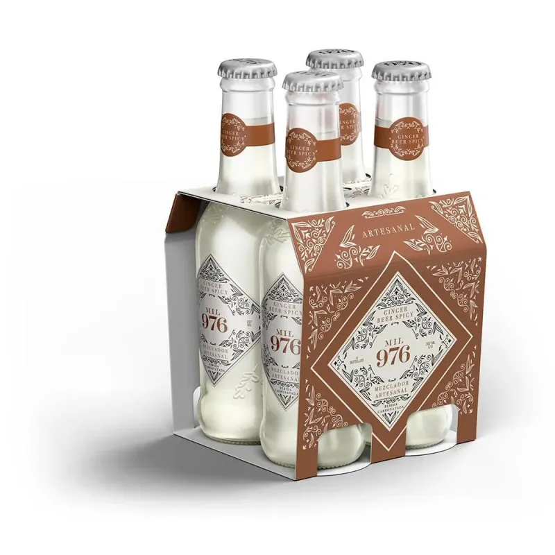 GINGER BEER 1976 X 207 ML X 4 UNIDADES