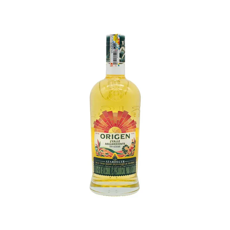 AGUARDIENTE ORIGEN ATARDECER 24° X 750