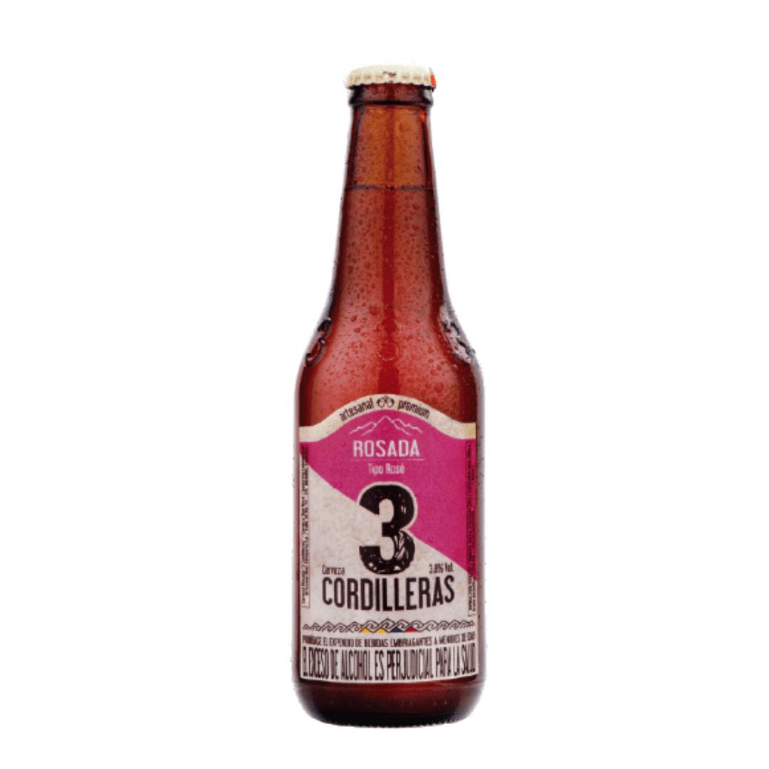 CERVEZA 3 CORDILLERAS ROSE X 300ML