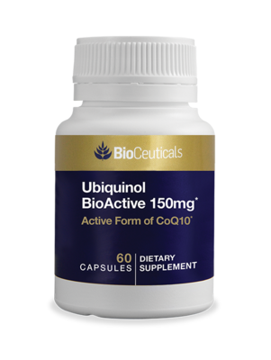 2 × Bioceuticals Bioactive Ubiquinol 150 mg 60 caps OzHealthExperts