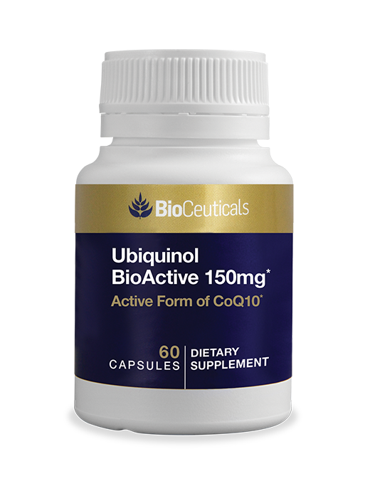 2 × Bioceuticals Bioactive Ubiquinol 150 mg 60 caps OzHealthExperts