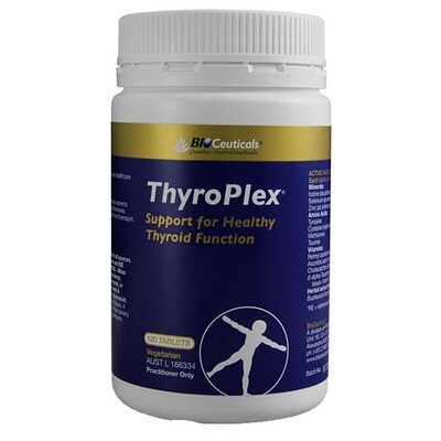 THYROPLEX SUPPORT FOR HEALTHY THYROID FUNCTION 120 TABLETS - OzHealthExperts