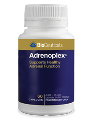 2 × Bioceuticals Adrenoplex (HEALTHY ADRENAL FUNCTION SUPPORT) 60 capsules - OzHealthExperts