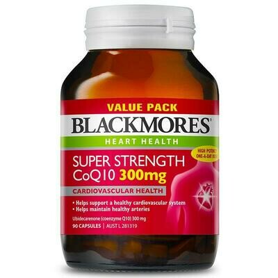 Blackmores Super Strength CoQ10 300mg 90 Tablets ozhealthexperts