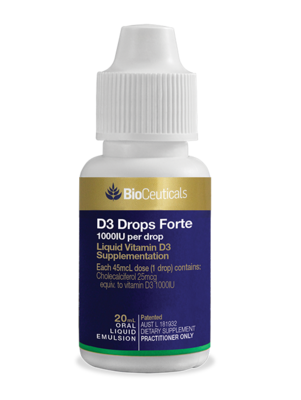 Bioceuticals Vitamin D3 Forte liquid- OzHealthExperts