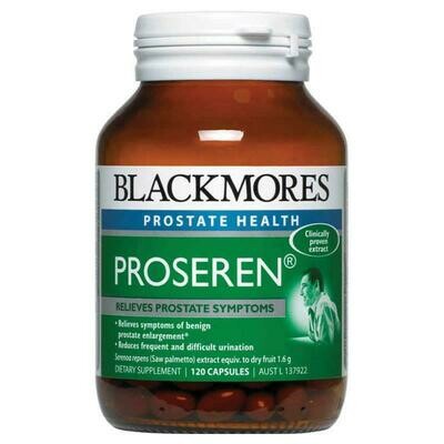 Blackmores Proseren Saw Palmetto by Blackmores (120 caps) - OzHealthExperts