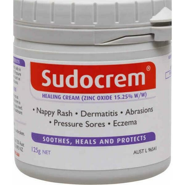 2× Sudocrem Healing Cream 125g Soothes Heals &Protects For Baby's