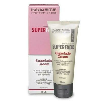 2 × Super Fade Superfade Cream 60mL OzHealthExperts