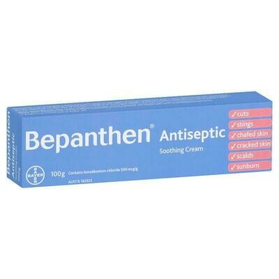 BEST PRICE! 2×BEPANTHEN ANTISEPTIC CREAM 100G - OzHealthExperts
