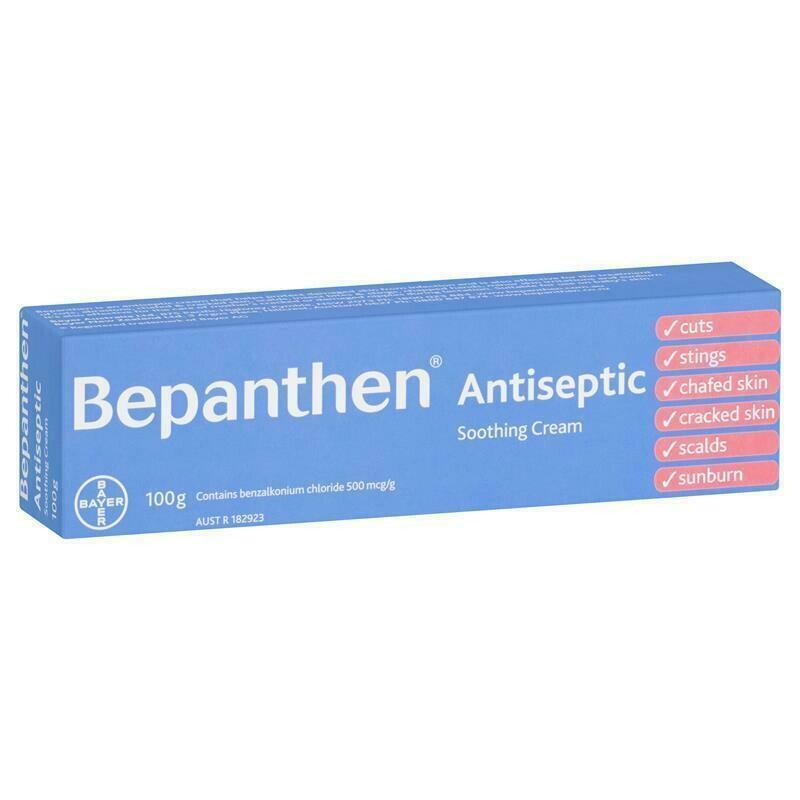 BEST PRICE! 2×BEPANTHEN ANTISEPTIC CREAM 100G - OzHealthExperts